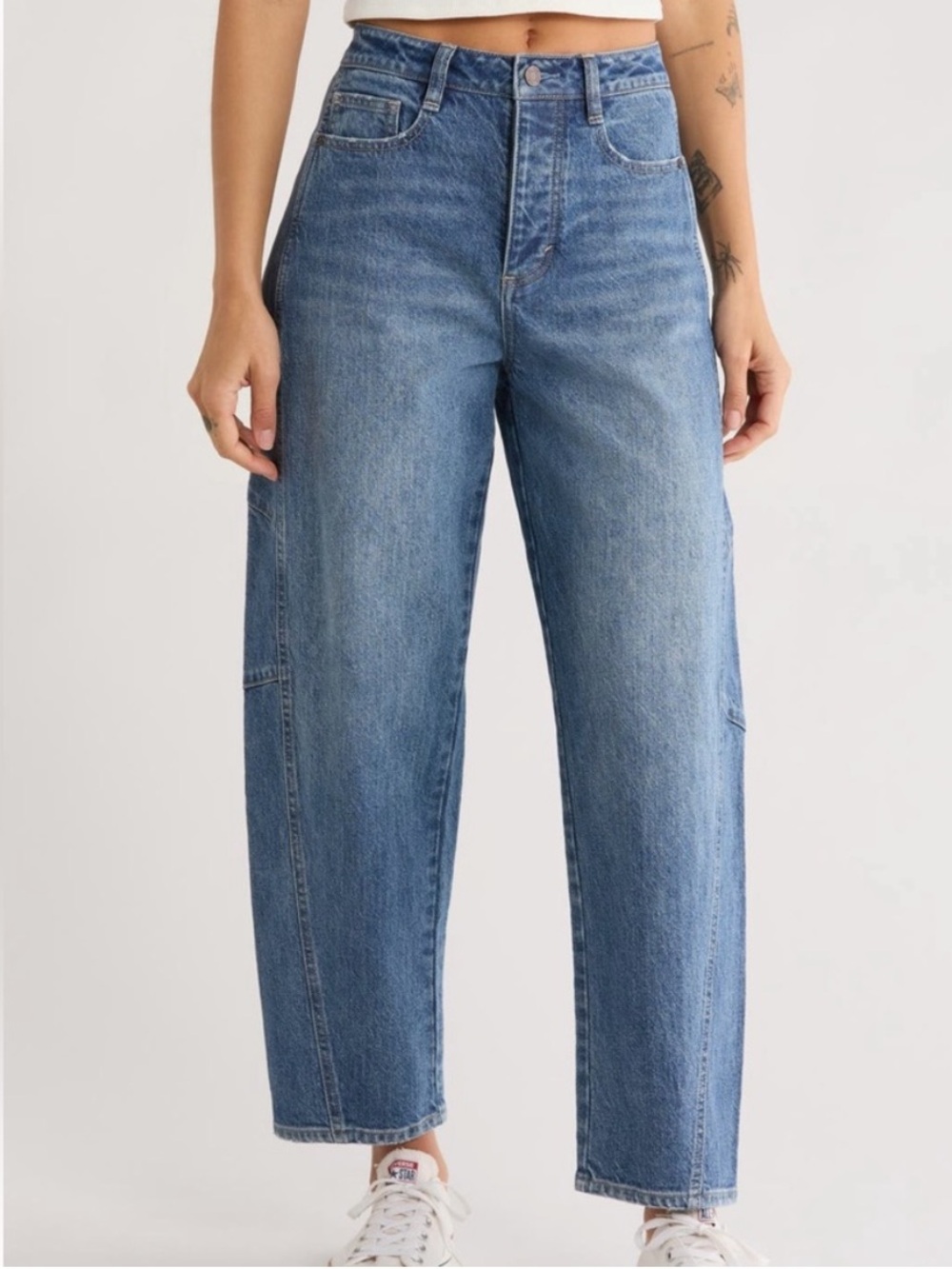 Women's Habitual Barrel Crop Jean